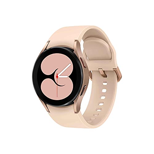 Reloj inteligente Samsung Galaxy Watch4 de 40 mm, monitoreo de salud, rastreador de actividad física, batería de larga duración, Bluetooth, 2021, oro rosa (oro rosa) [versión italiana]