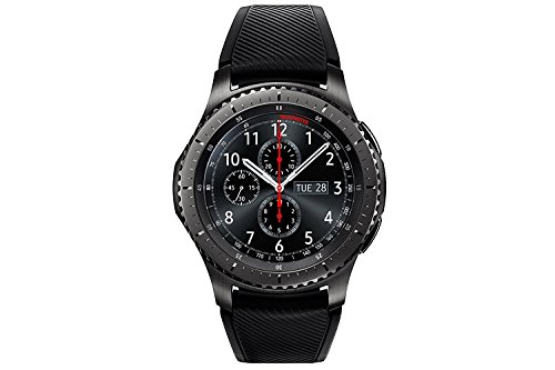 Samsung Gear S3 Frontier - Smartwatch (GPS integrado, batería de 380 mAh), Negro [Importado de España]